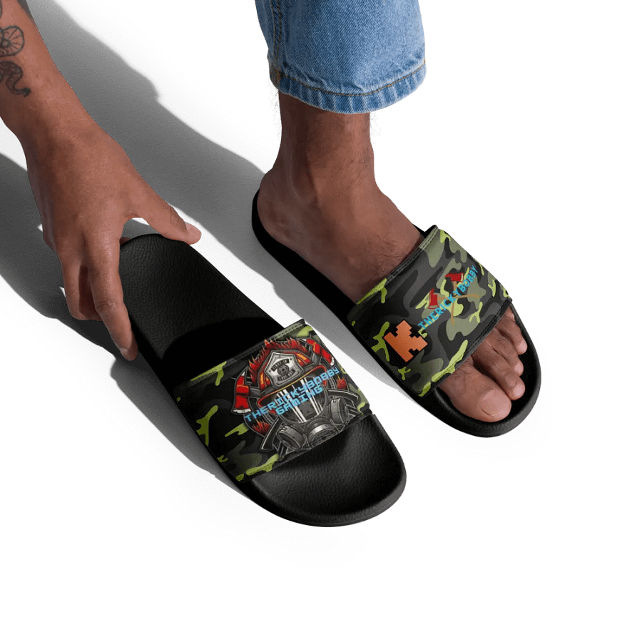 Firefighter's Fury Gaming MENS Slides product image (8)