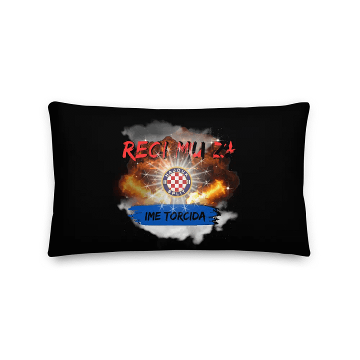 Fiery HAJDUK SPLIT All-Over Pillow product image (2)