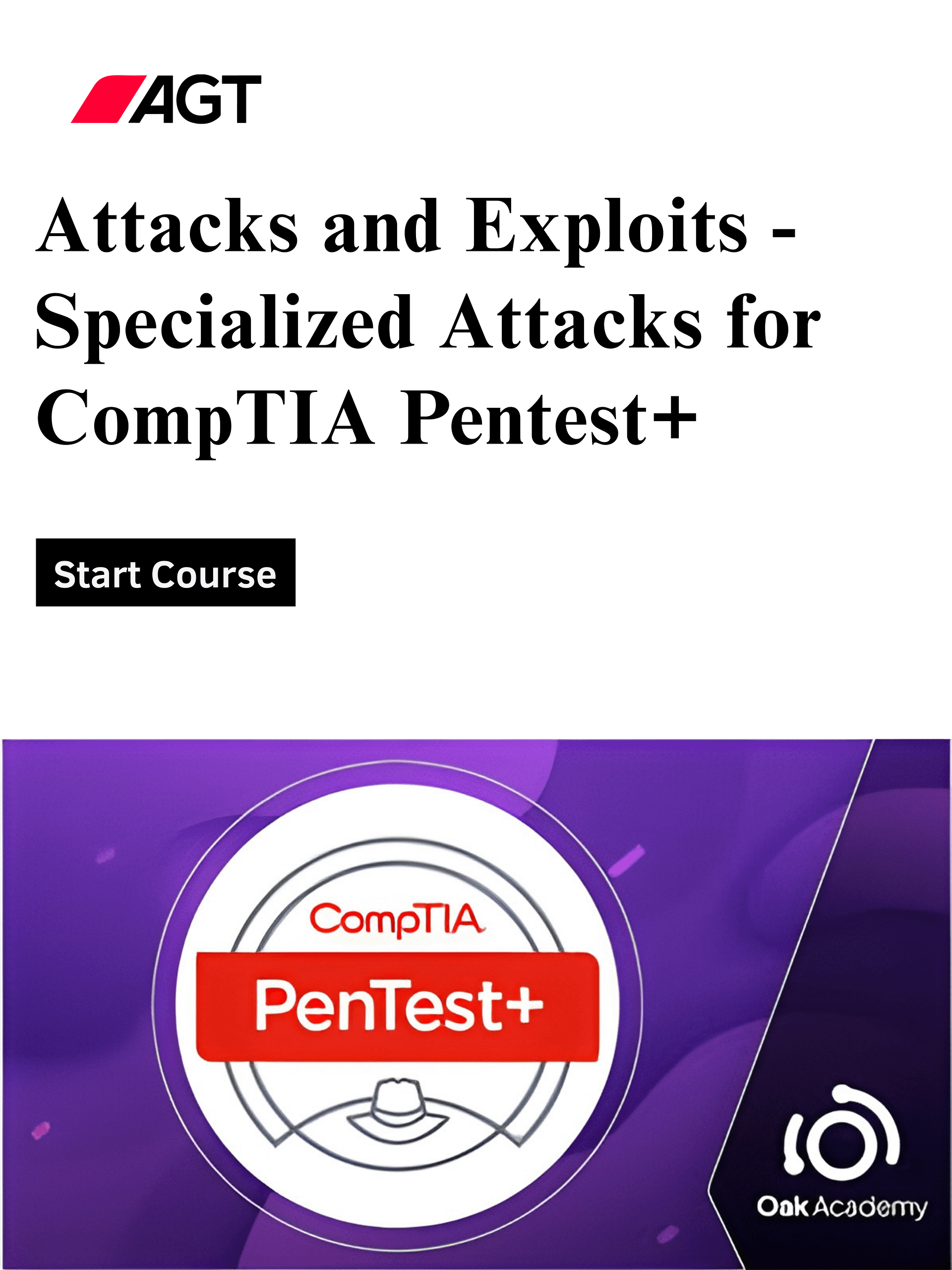 Attacks and Exploits - Specialized Attacks for CompTIA Pentest+ product image (1)