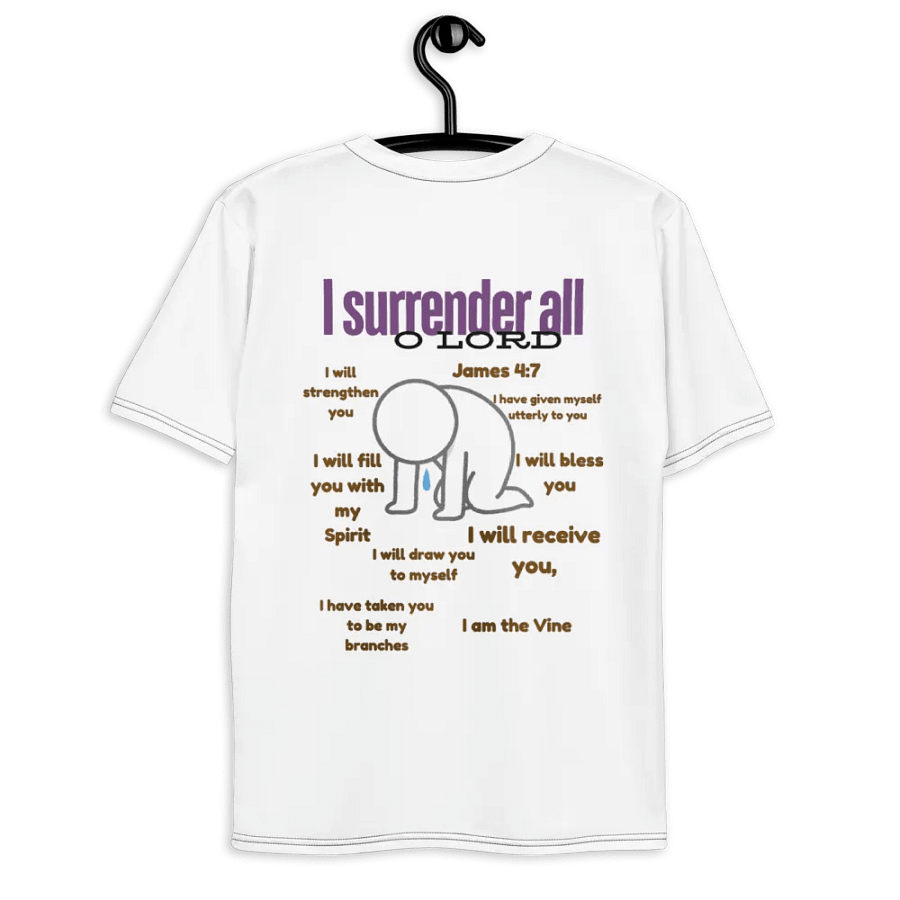I surrender all to jesus Crew Neck T-Shirt product image (7)