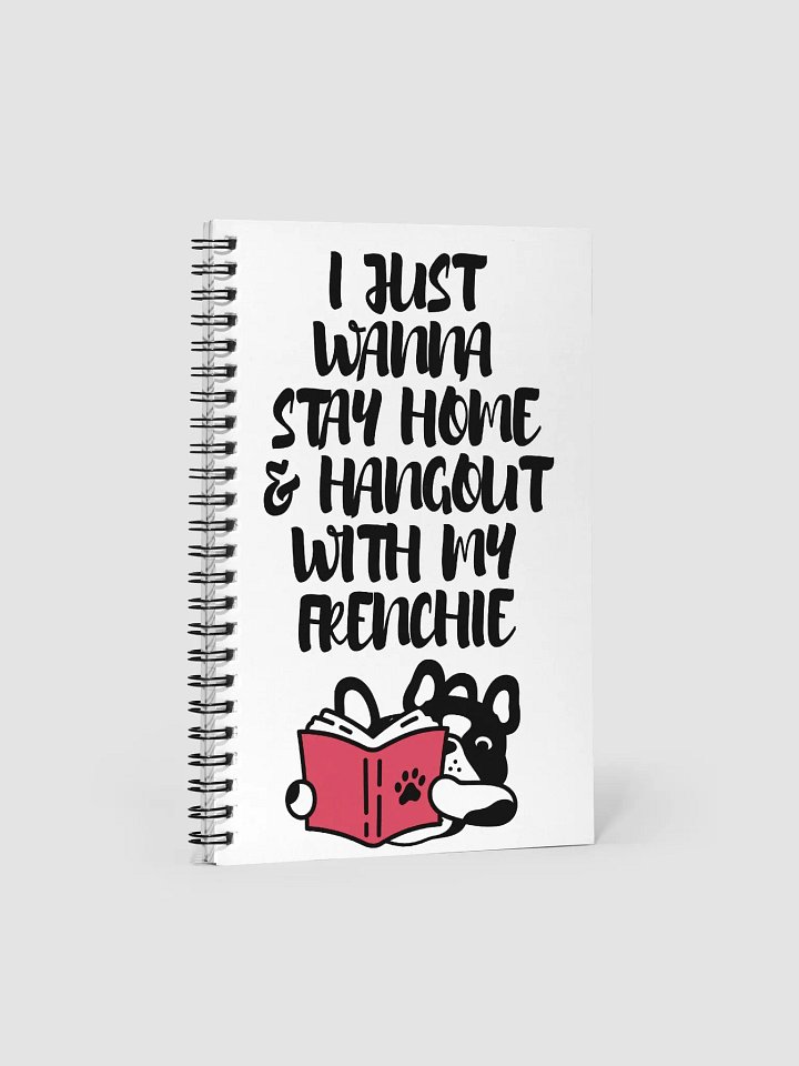 Notebook for Frenchie Lovers - Frenchie Reading a Book product image (1)