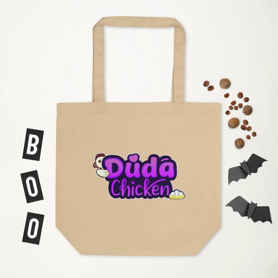 Dudachicken Organic Tote Bag product image (6)