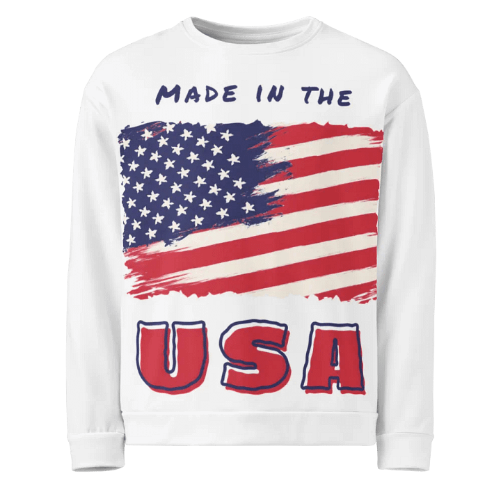 Patriotic Pride All-Over Sweatshirt product image (1)