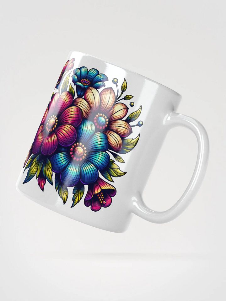 Floral Bouquet Ceramic Mug product image (2)