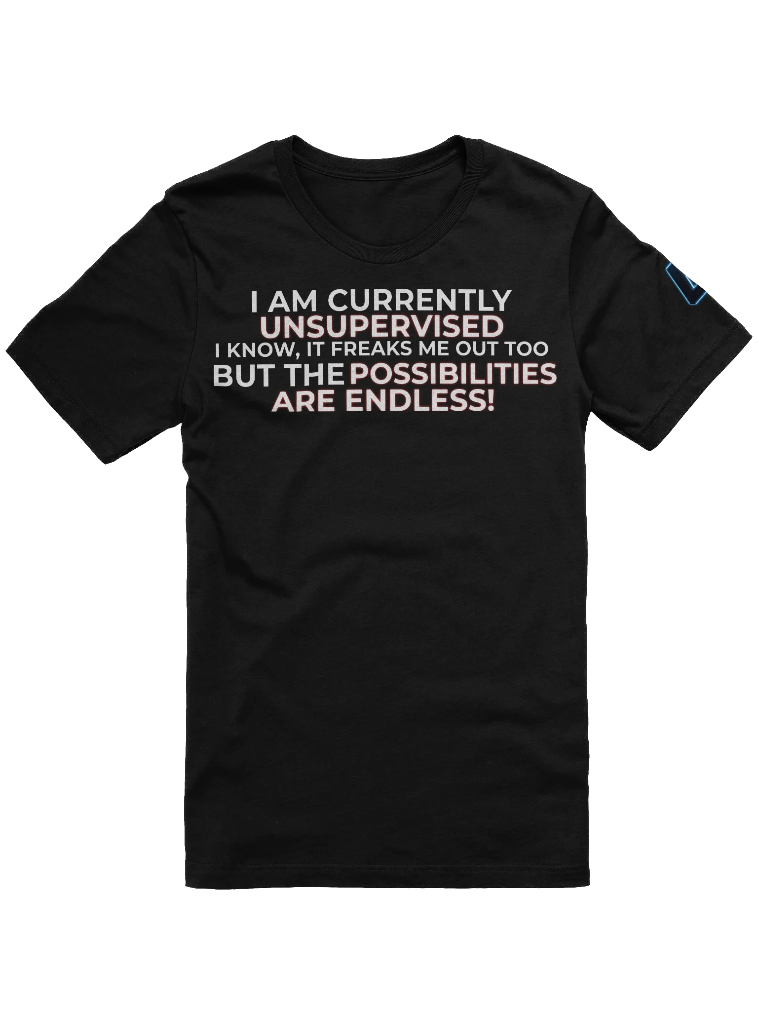 Unsupervised Possibilities Are Endless! T-Shirt product image (1)