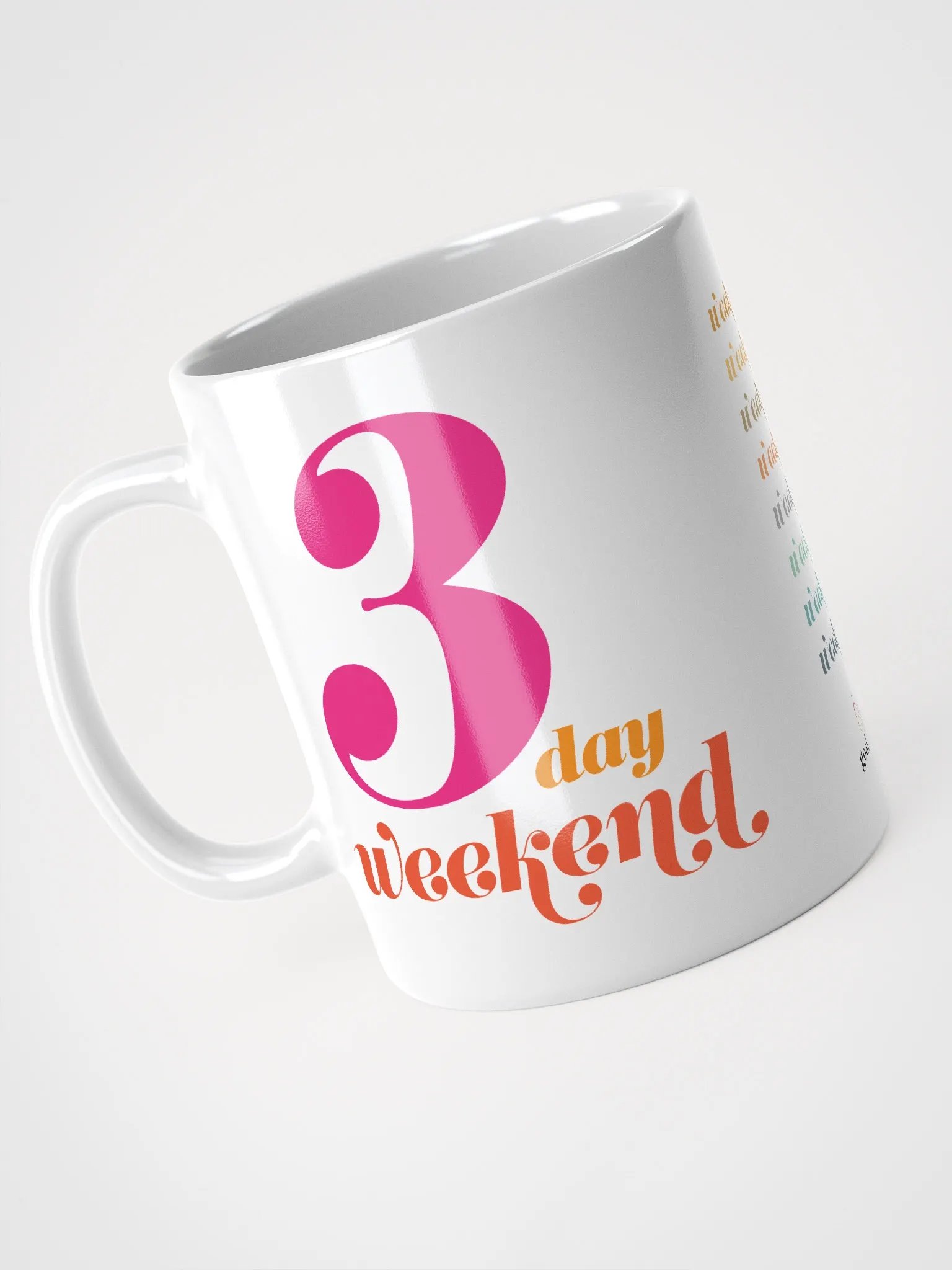 3 DAY WEEKEND MUG product image (3)