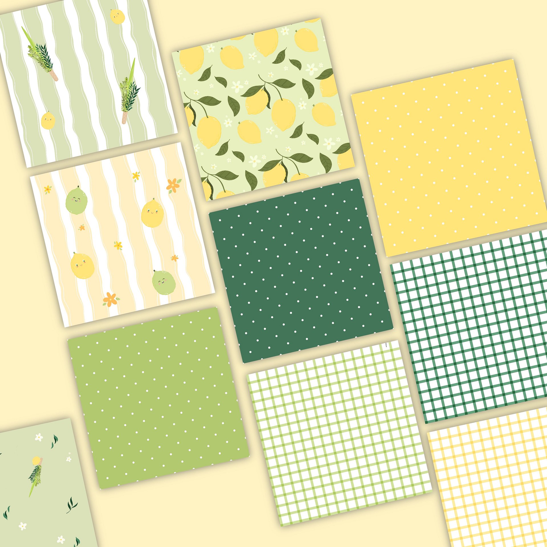 Sukkot cute clipart set product image (5)