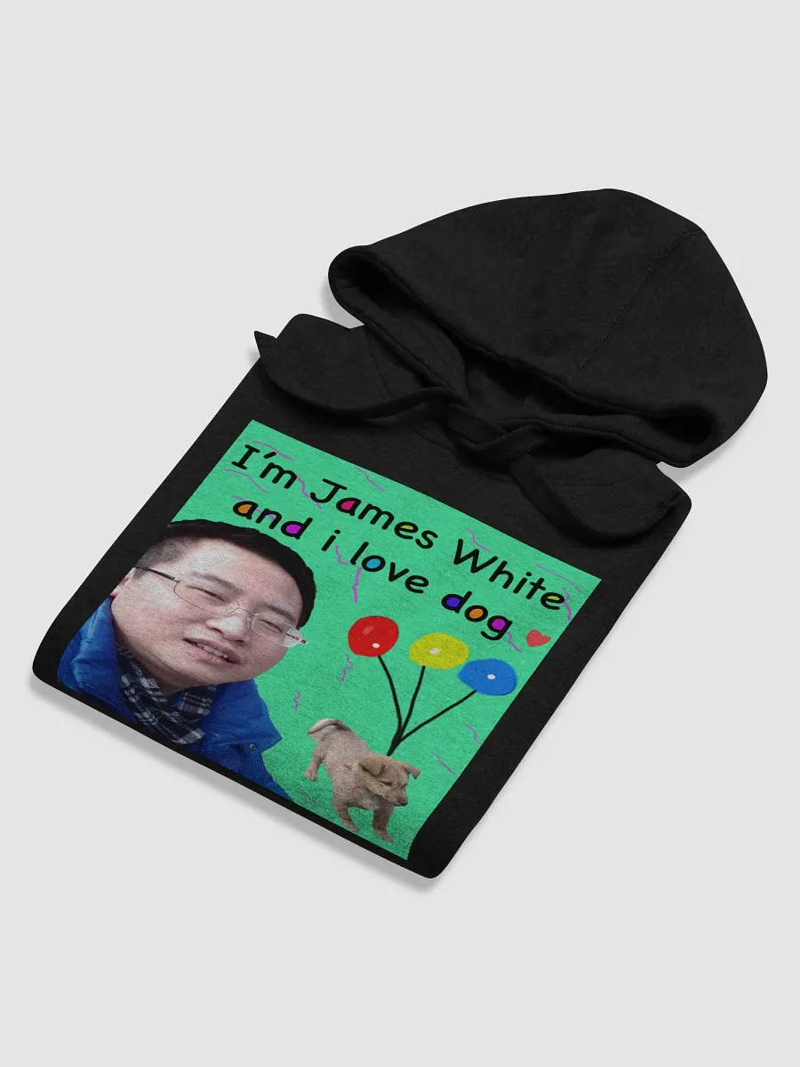 Cotton Heritage Unisex Premium Hoodie: i love dog 2.0 product image (4)