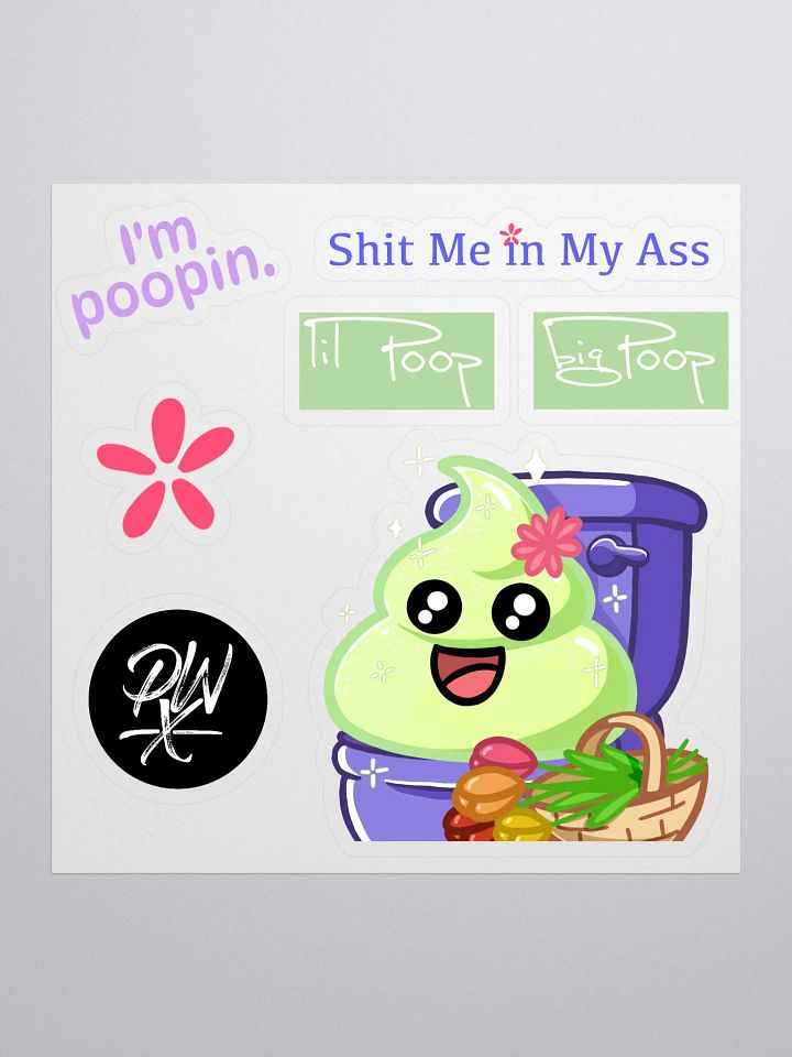 Poop Sticker Pack product image (1)