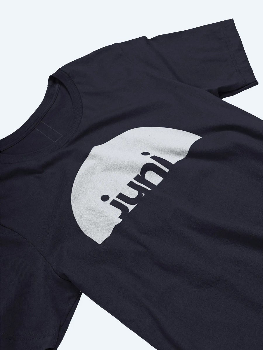 Juni T-Shirt, White on Navy product image (3)