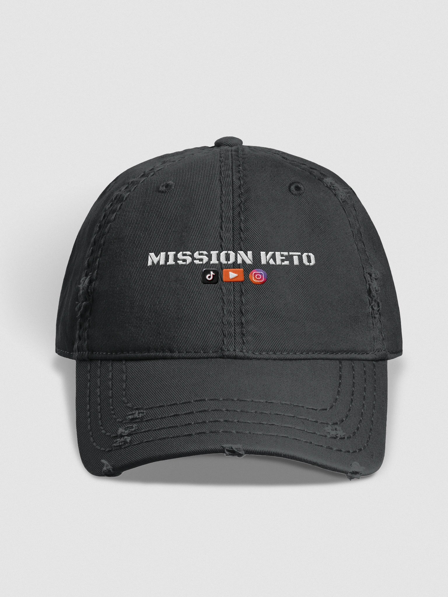 Mission Keto Distressed Hat! product image (1)