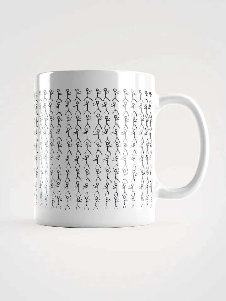 Men Sleep Walking White Glossy Mug product image (2)