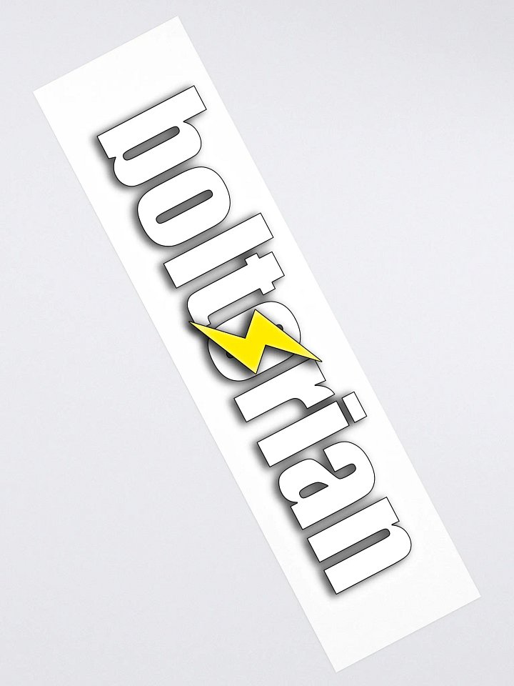 bolt bumper sticker product image (2)