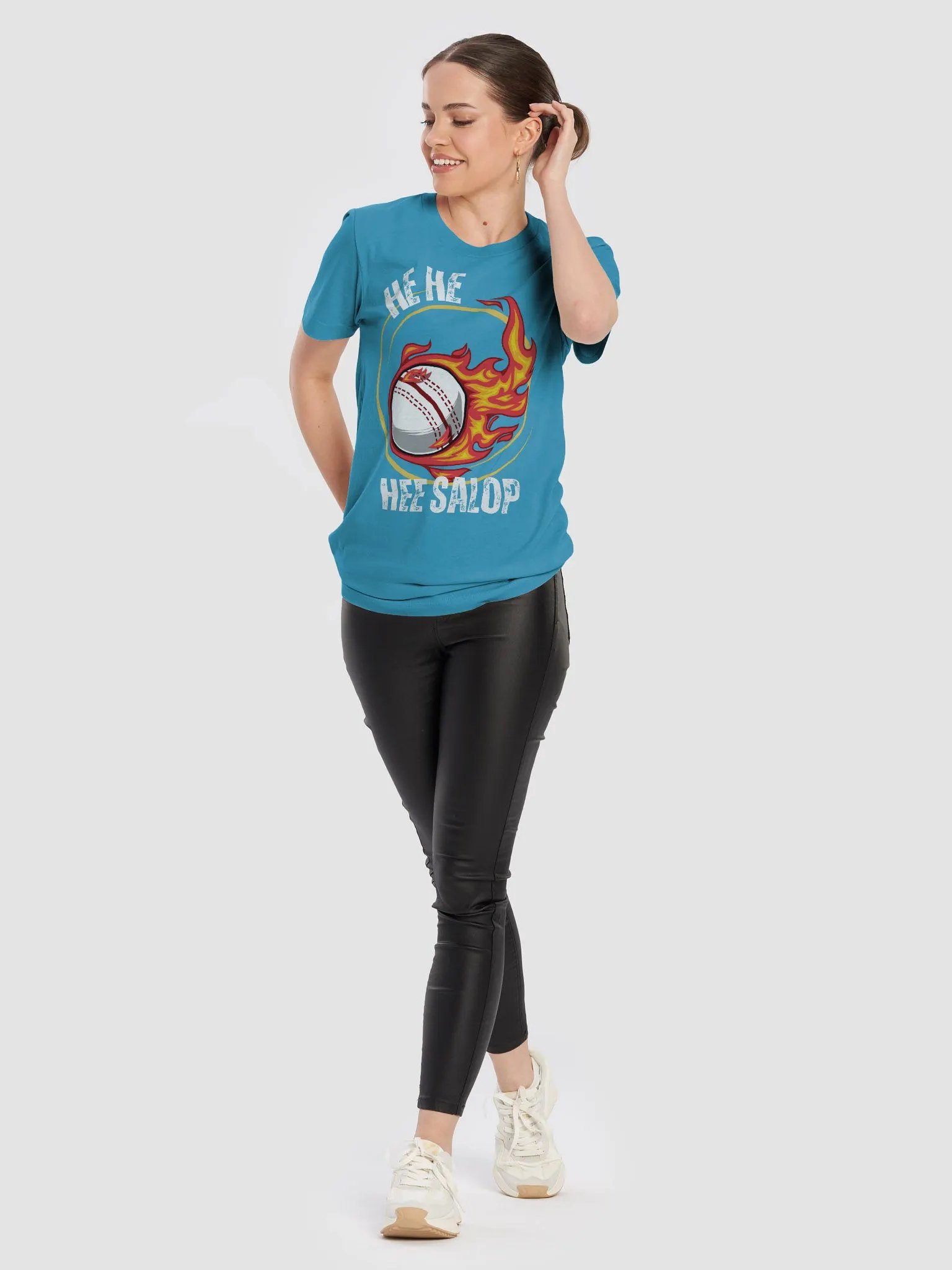Inferno He Salop Cricket Ball T-Shirt product image (9)