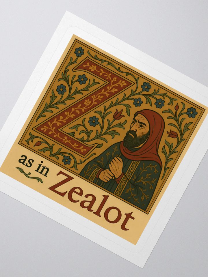 Z as in zealot 2 sticker product image (4)