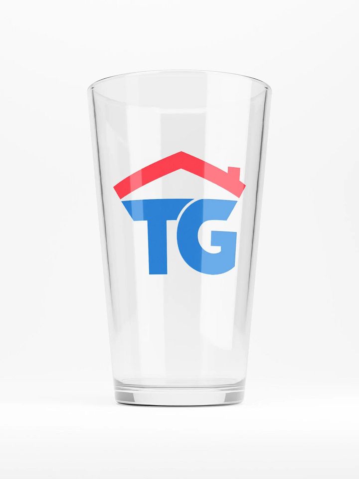 TG Logo Pint Glass product image (1)