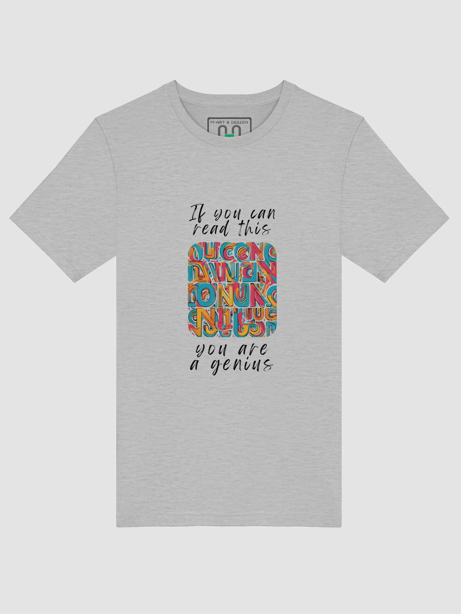 Vibrant Letter Abstract T-Shirt product image (5)