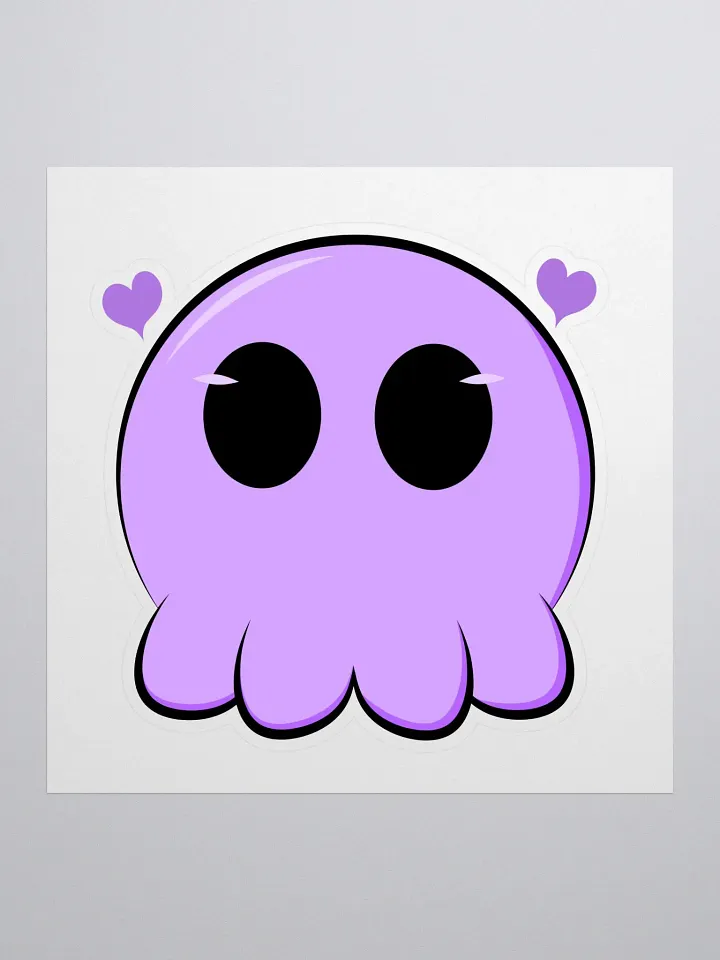 Scruffles Heart Sticker product image (1)