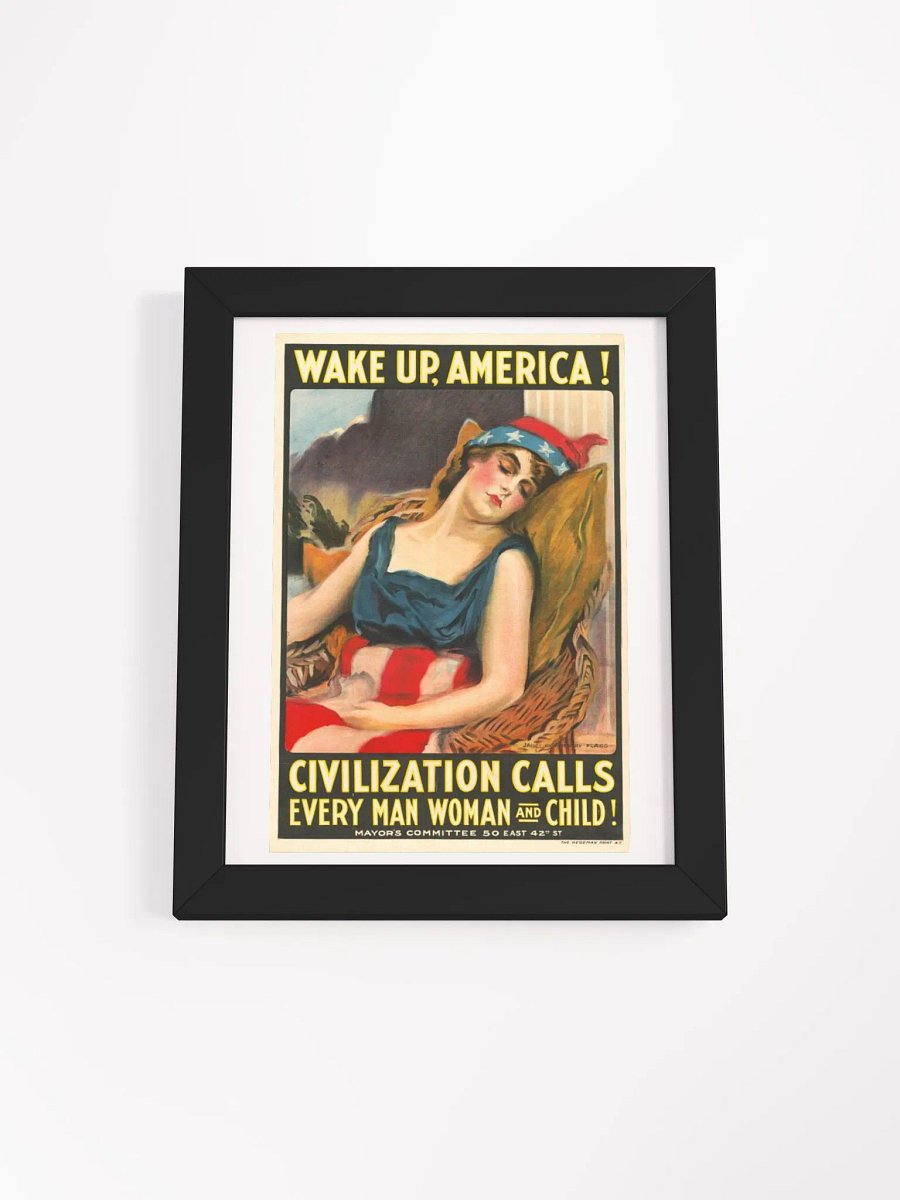 Wake up America Wallart product image (1)