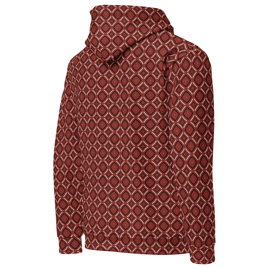 Bumble Delight Geometric Allover Print Hoodie for Men and Women product image (5)