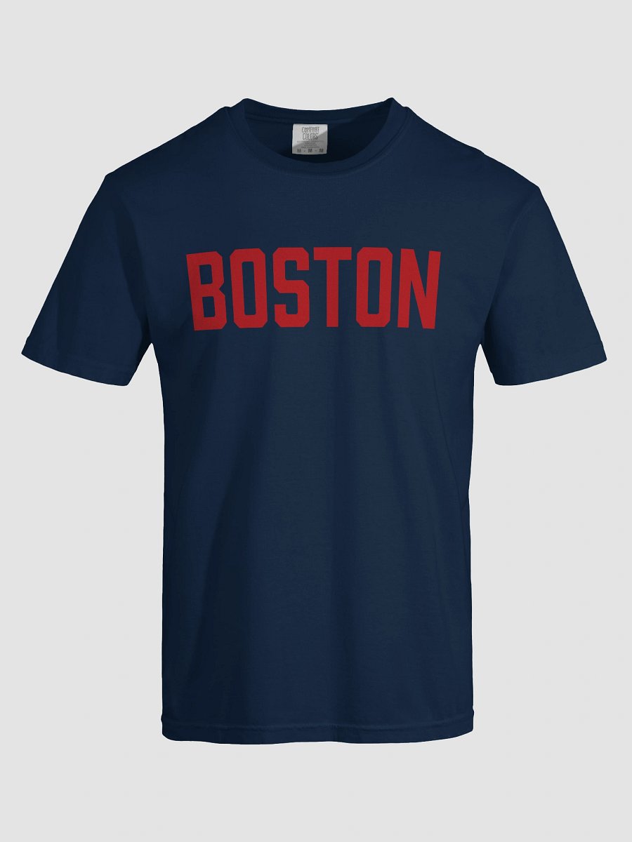 Classic Boston Tee – Navy Edition product image (7)