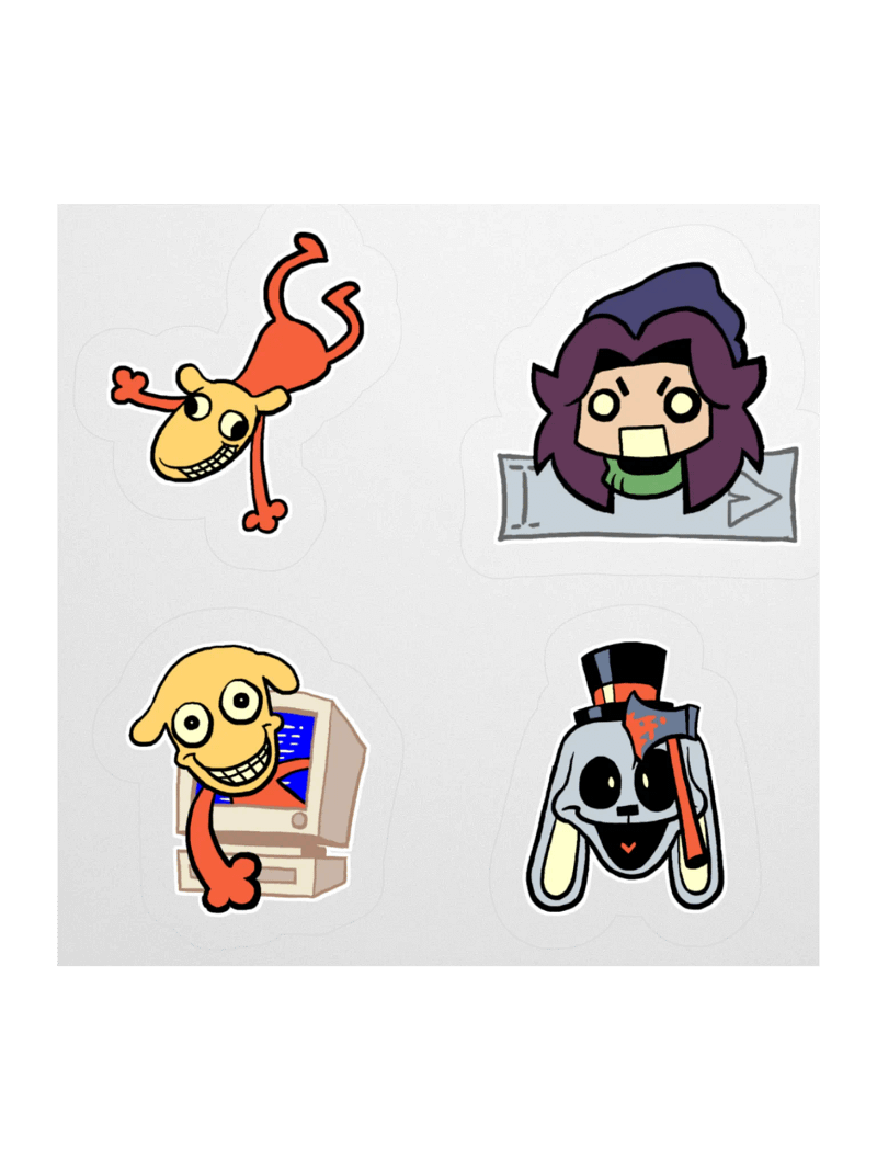 Adventure Isle Sticker Pack B