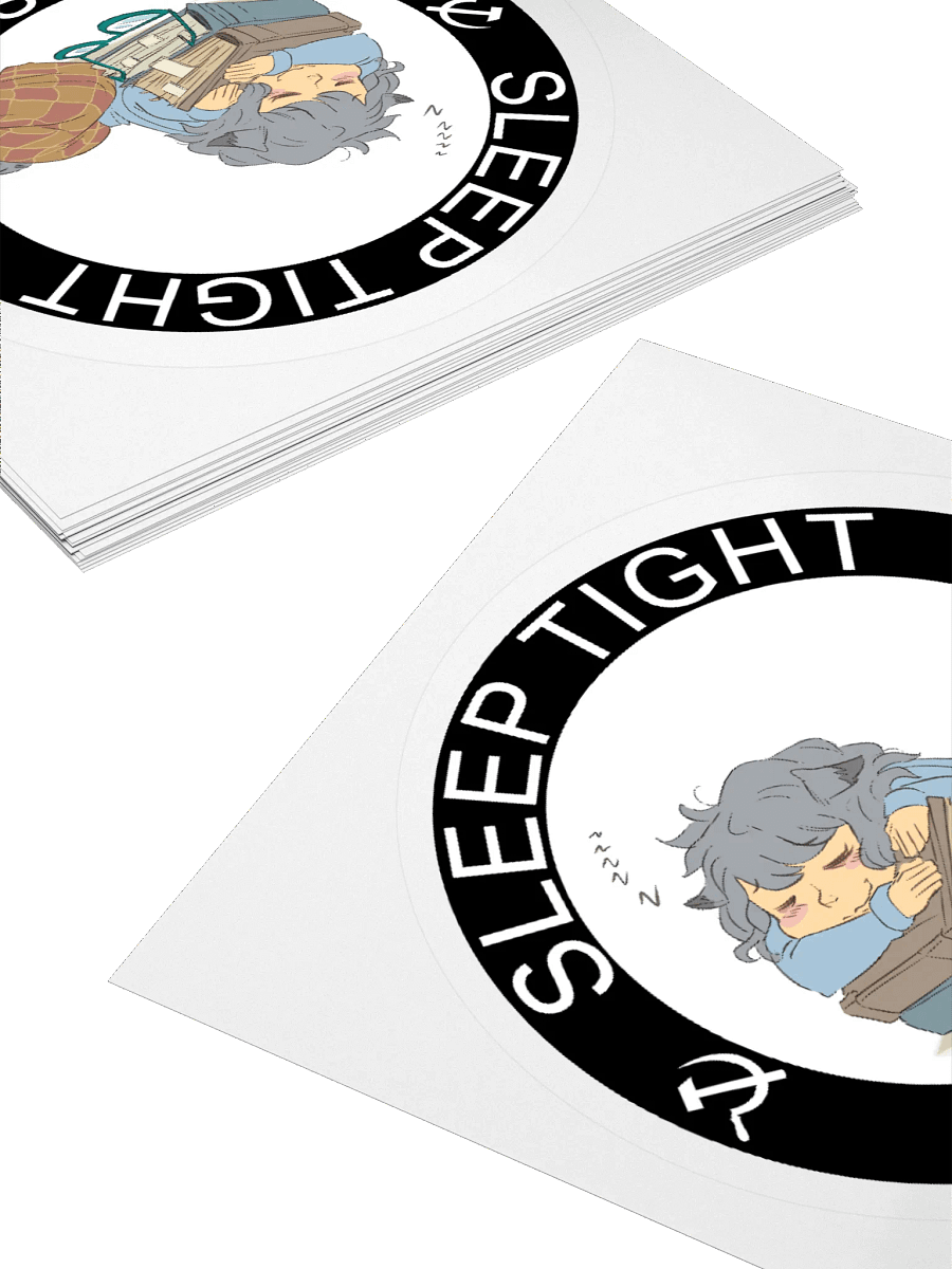 Katherine - “Sleep Tight, Left Side” Sticker product image (11)