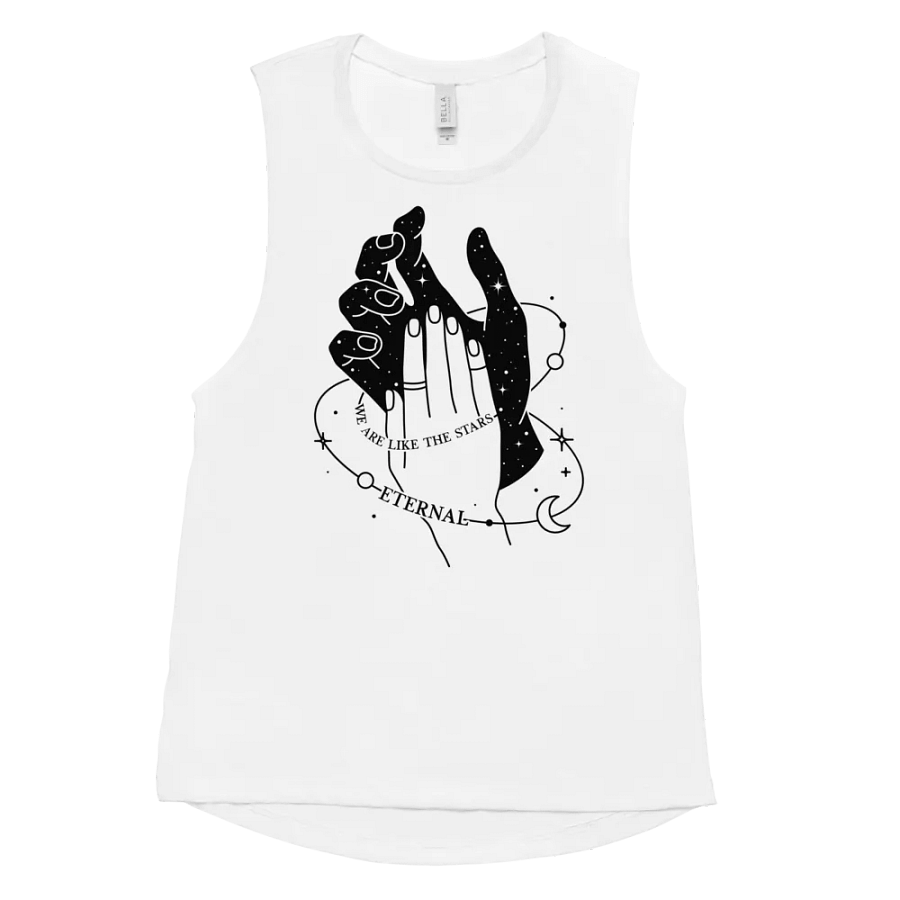 We Are Like The Stars Bella+Canvas Women's Flowy Muscle Tank product image (56)