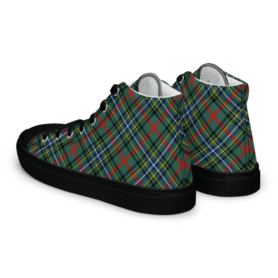 Bisset Tartan Men's High Top Shoes product image (9)