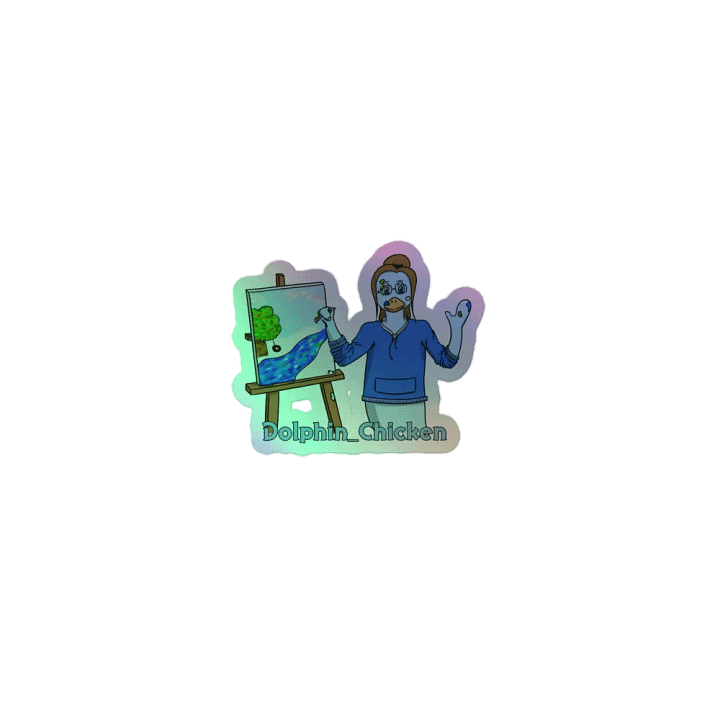 Dolphin's DC Painting Sticker product image (1)