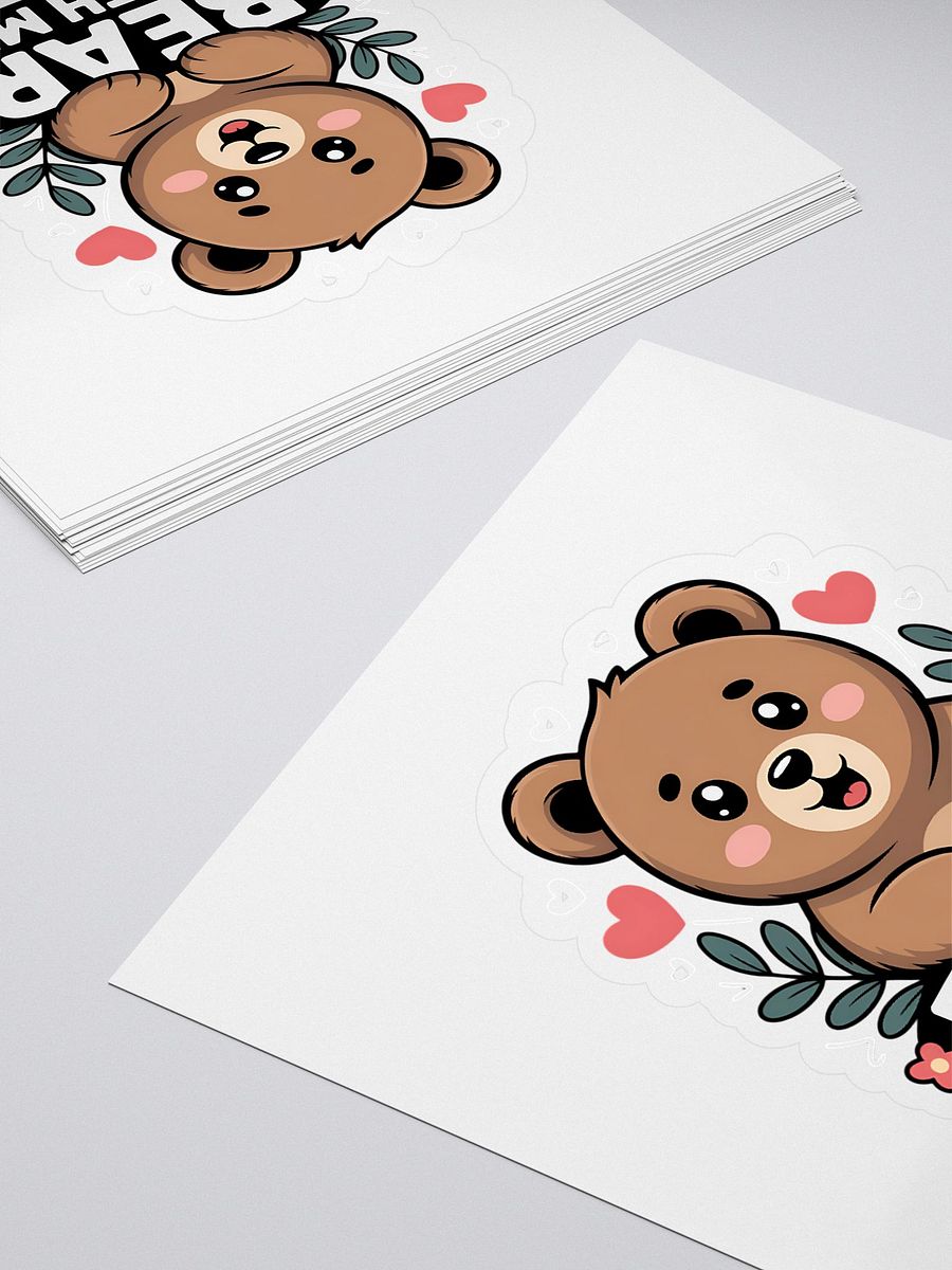 Bear With Me Kiss-Cut Stickers product image (4)