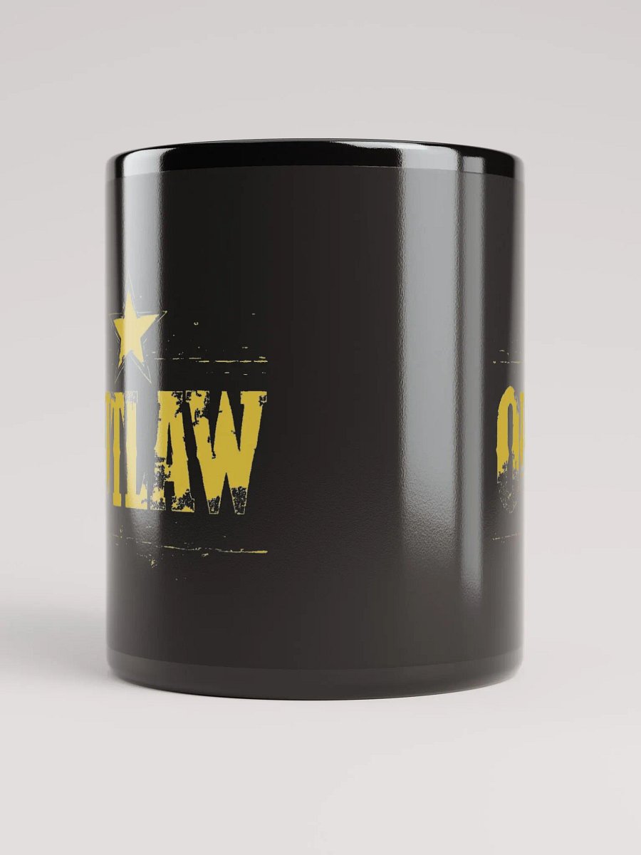 "Outlaw" Mug Gold Lettering product image (5)