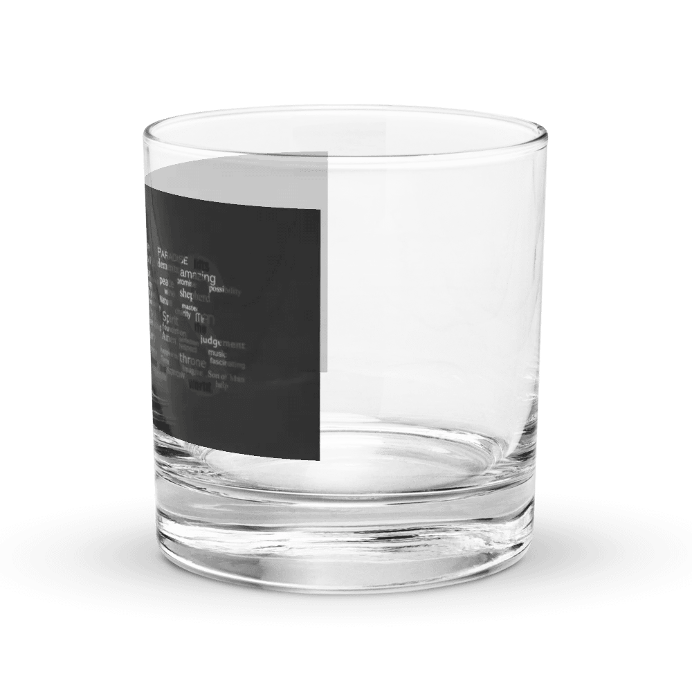 JESUS LOVE Rocks Glass product image (2)