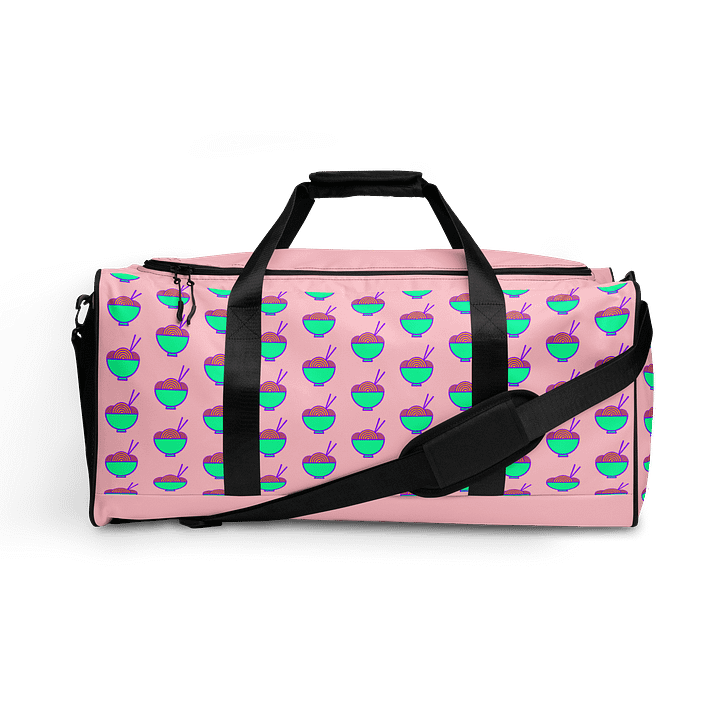 Noodle Crew Duffel Bag! (Pink) product image (1)