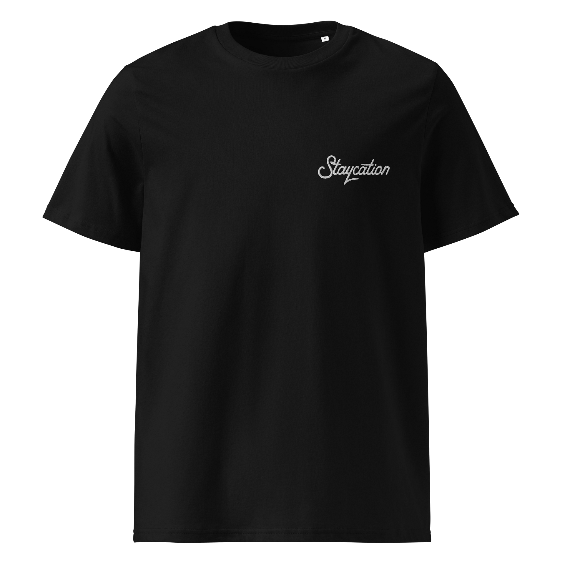Staycation Organic Cotton Embroidered Tee product image (1)