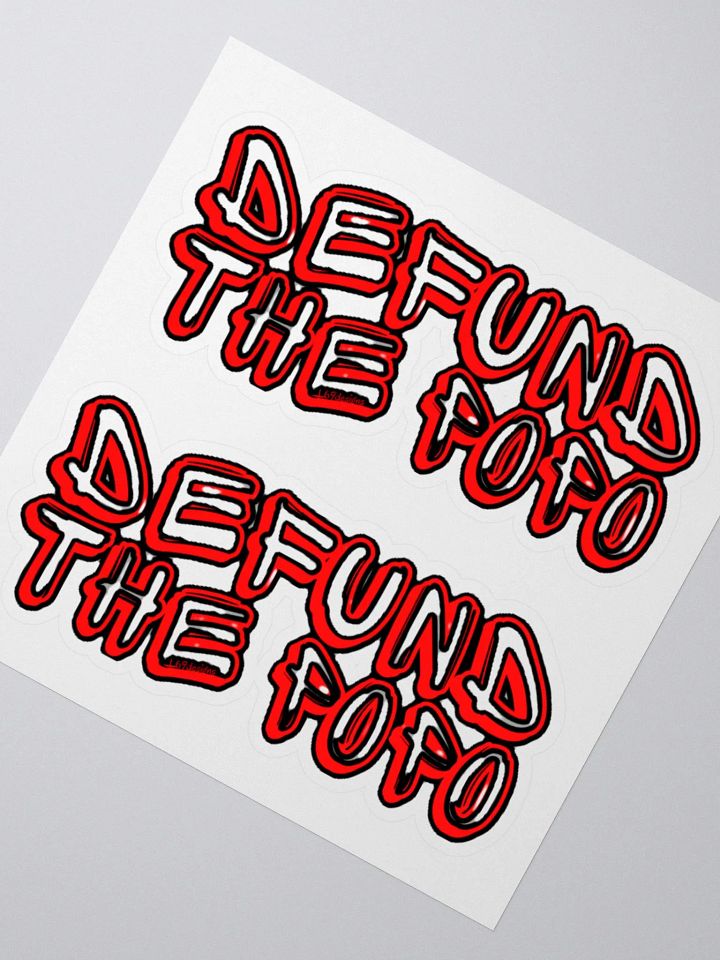 DEFUND THE POPO product image (4)