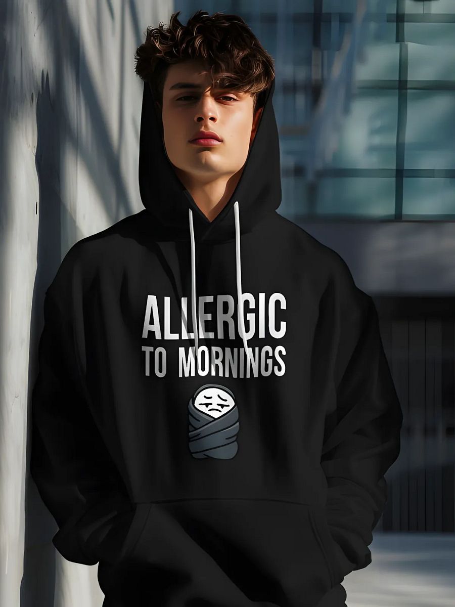 Allergic To Mornings Hoodie product image (43)