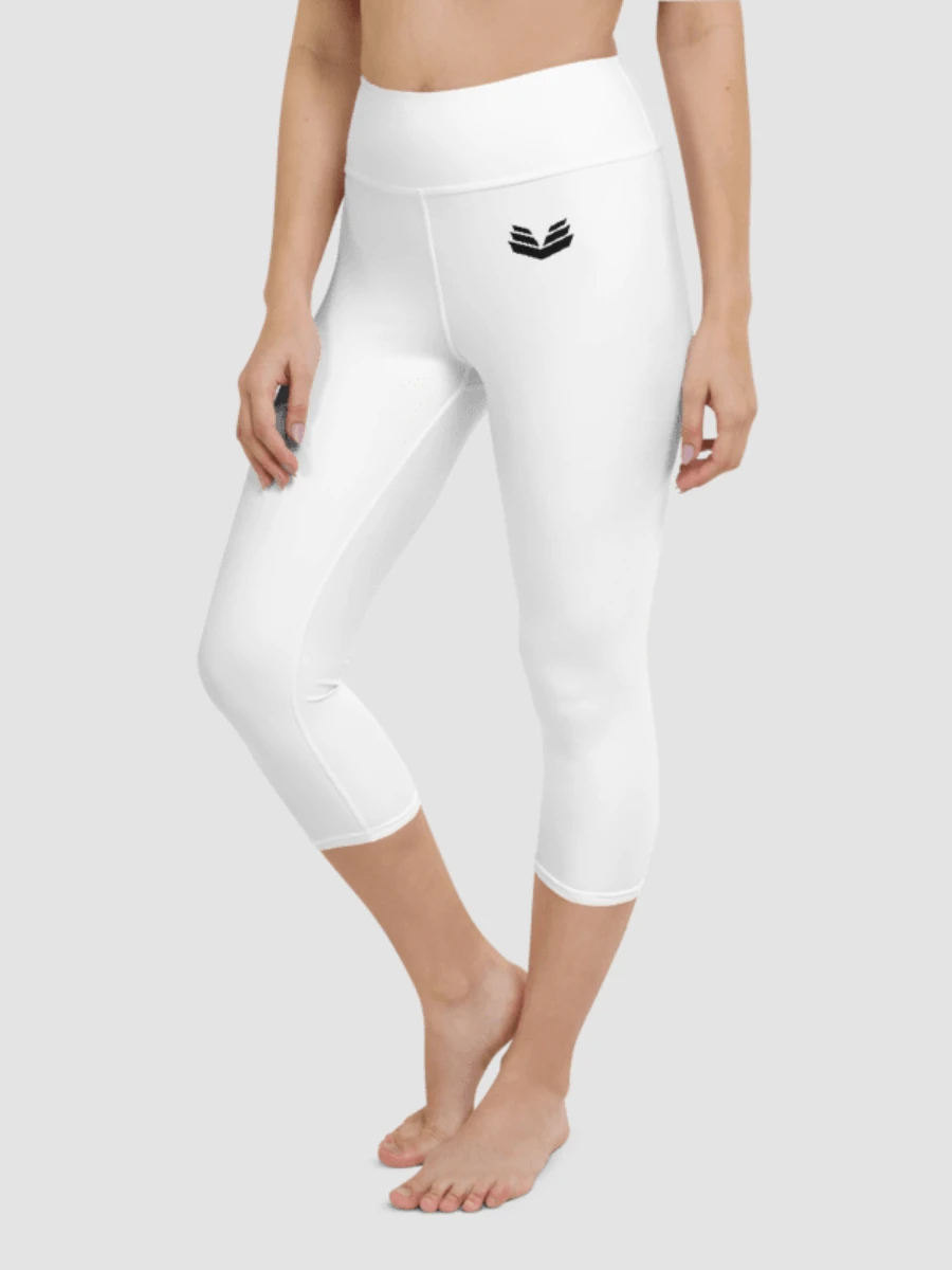 Yoga Capri Leggings - White product image (2)