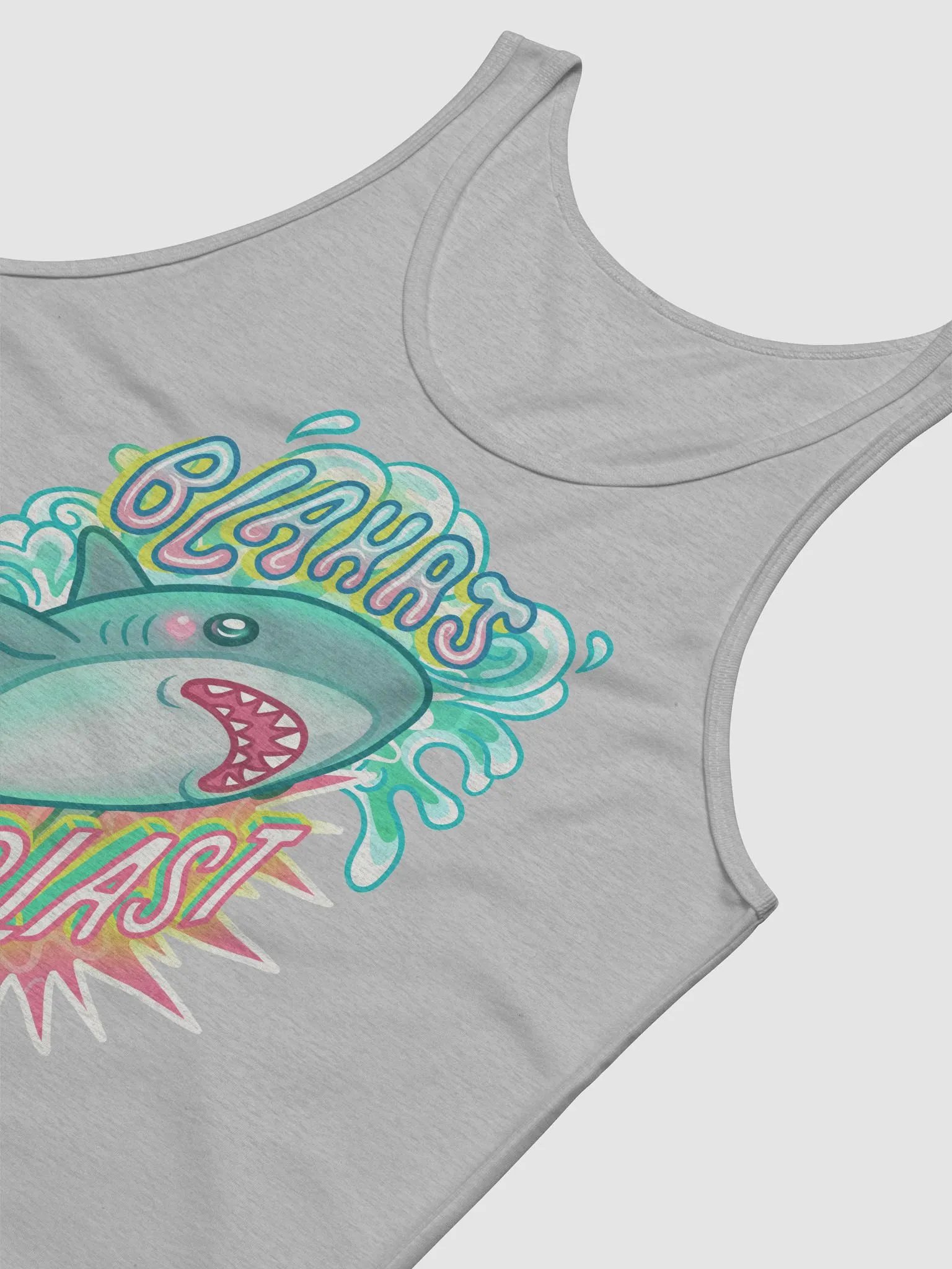 Blahaj Blast Jersey Tank product image (14)