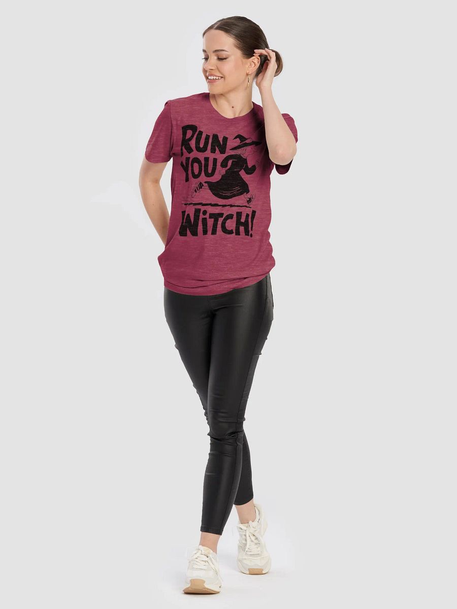 Witchy Run - Motivational Witch Illustration T-Shirt product image (5)