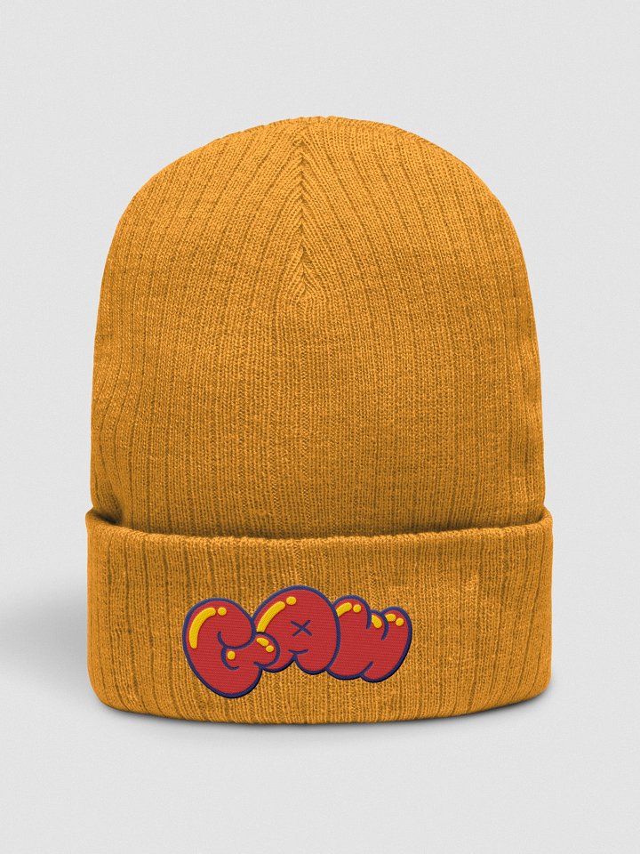 GAW Bubble Letters Knit Beanie product image (1)