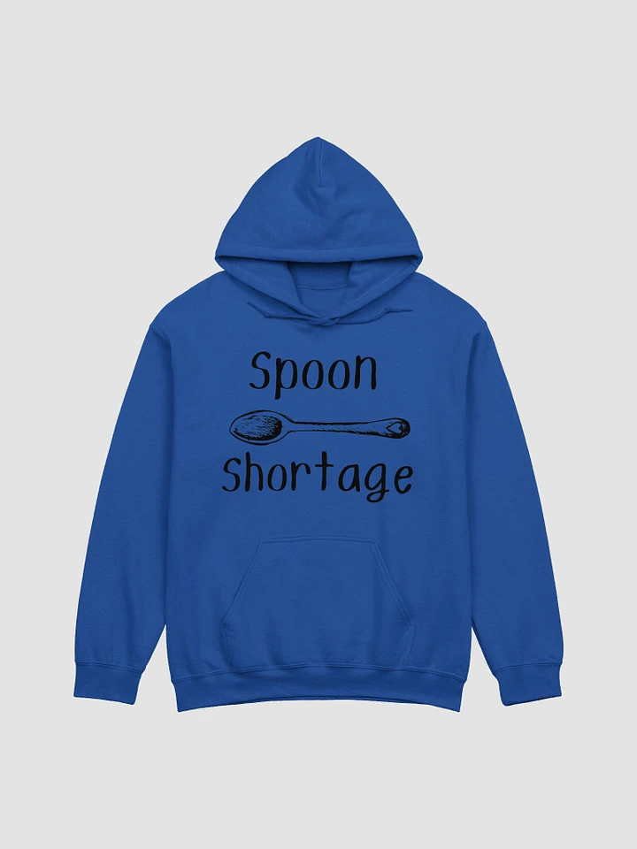 Spoon Shortage Hoodie- Black Print product image (97)