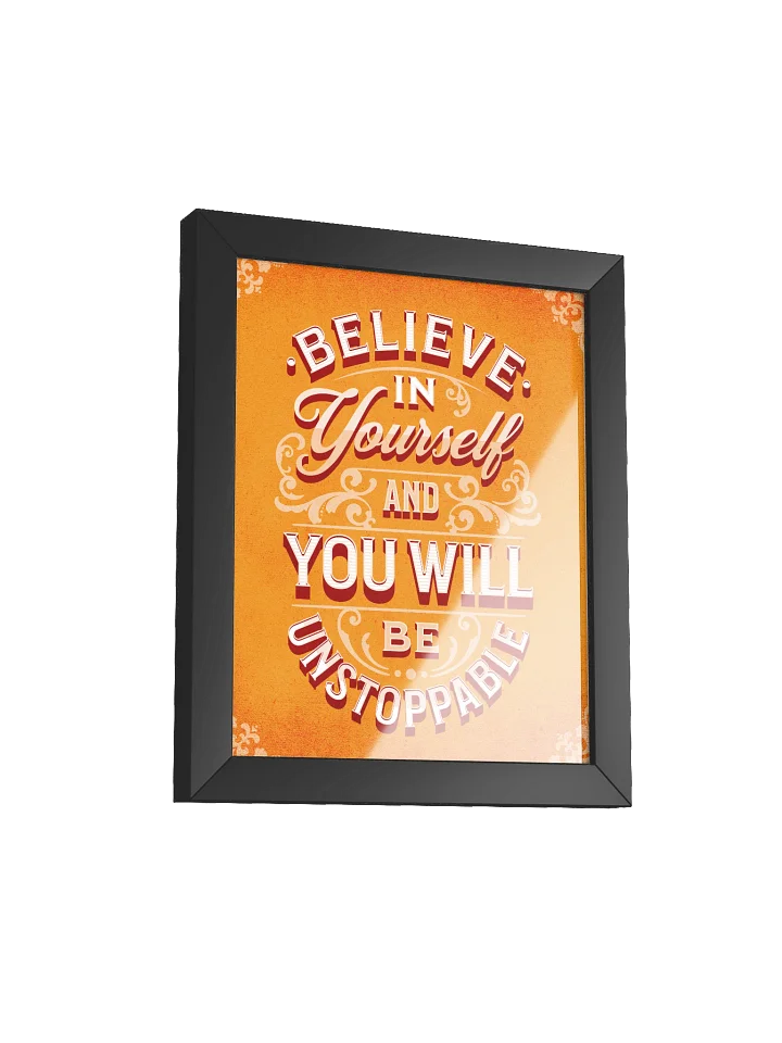 Unstoppable Typography Art Print product image (2)