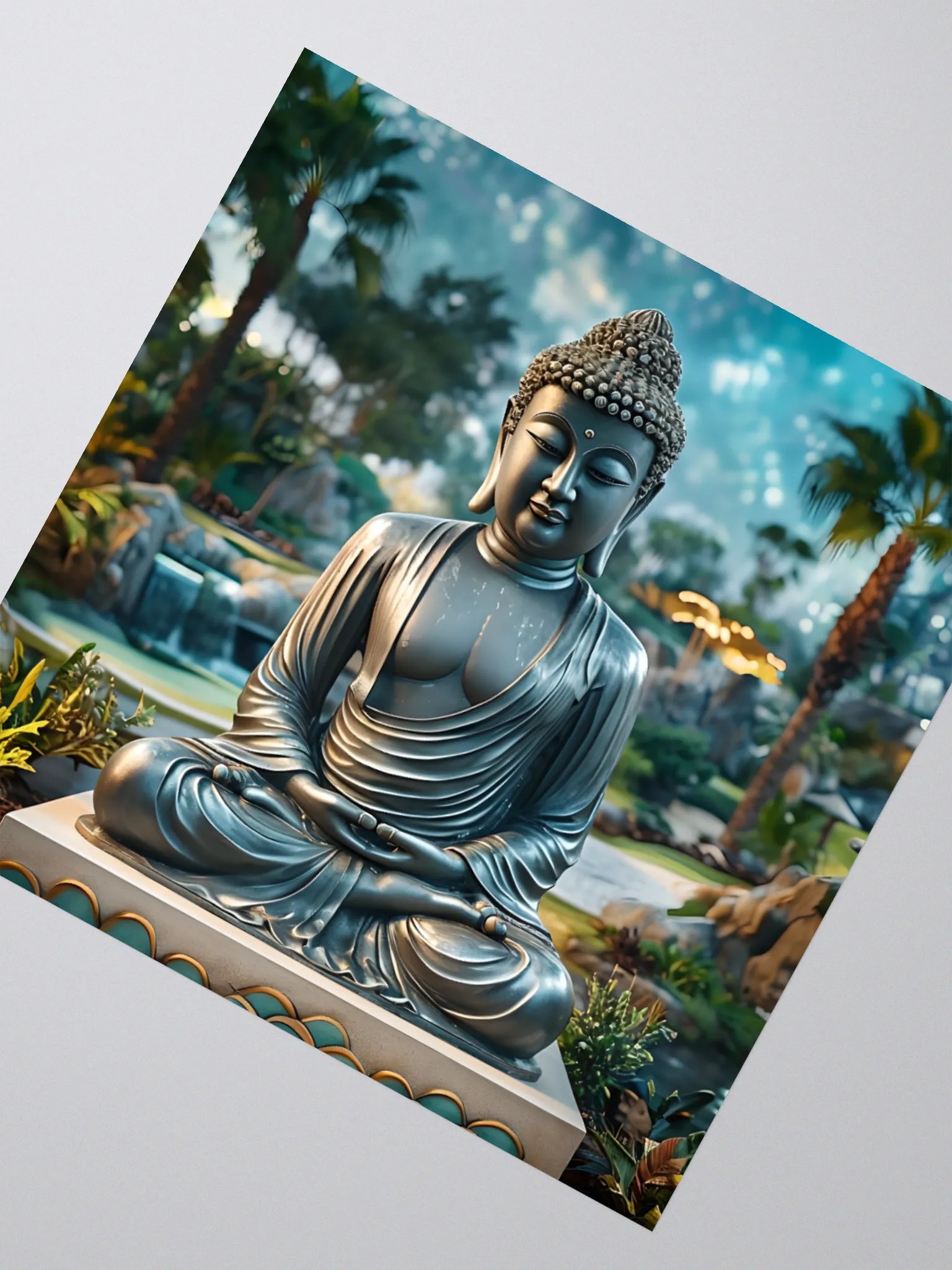 Beautiful Buddha Sticker product image (4)