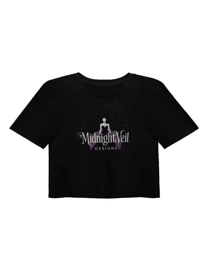 Midnight Veil Designs Women's Gothic Crop Top - Black, XS-XL product image (1)