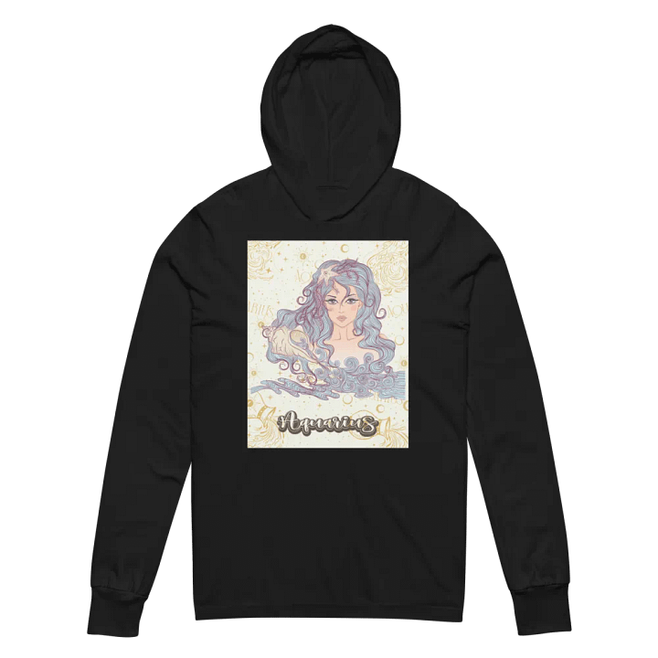 Aquarius Uni-Sex Hooded Tee product image (2)