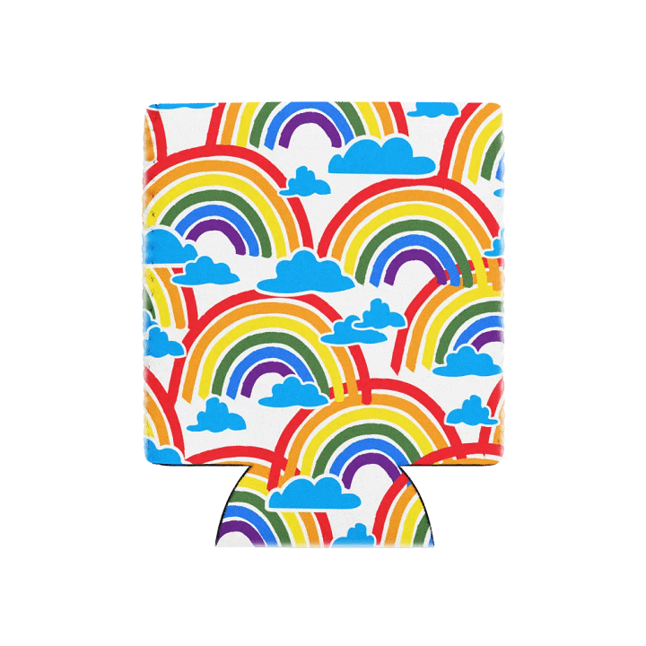Rainbow Cloud Can Cooler product image (1)