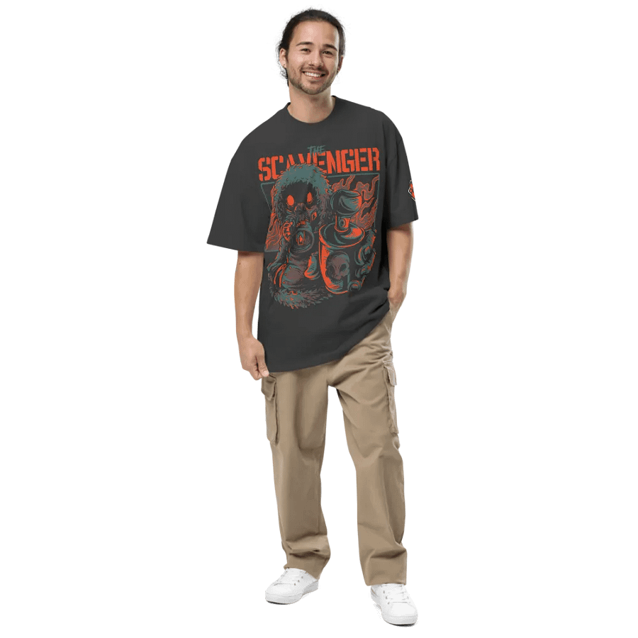 Oversized THE SCAVENGER Tee product image (3)