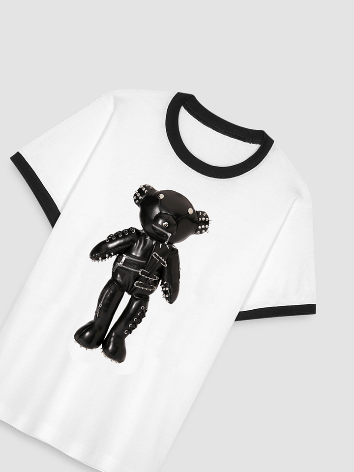 Punk Teddy Ringer T-Shirt product image (2)