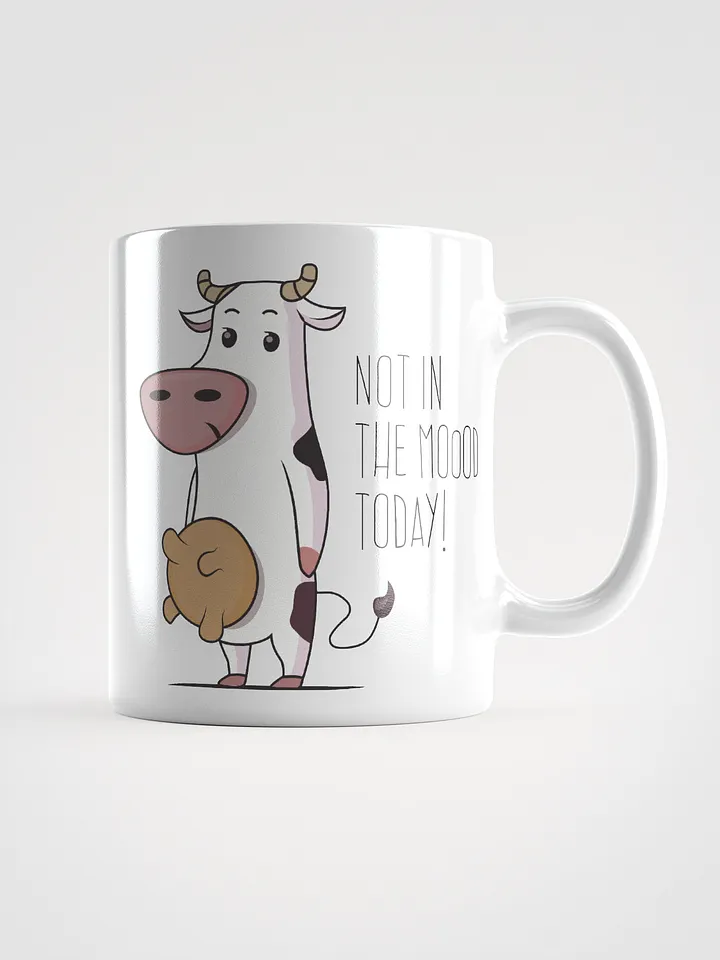 🐮 Not in the Mood Today – Moody Cow Mug product image (1)